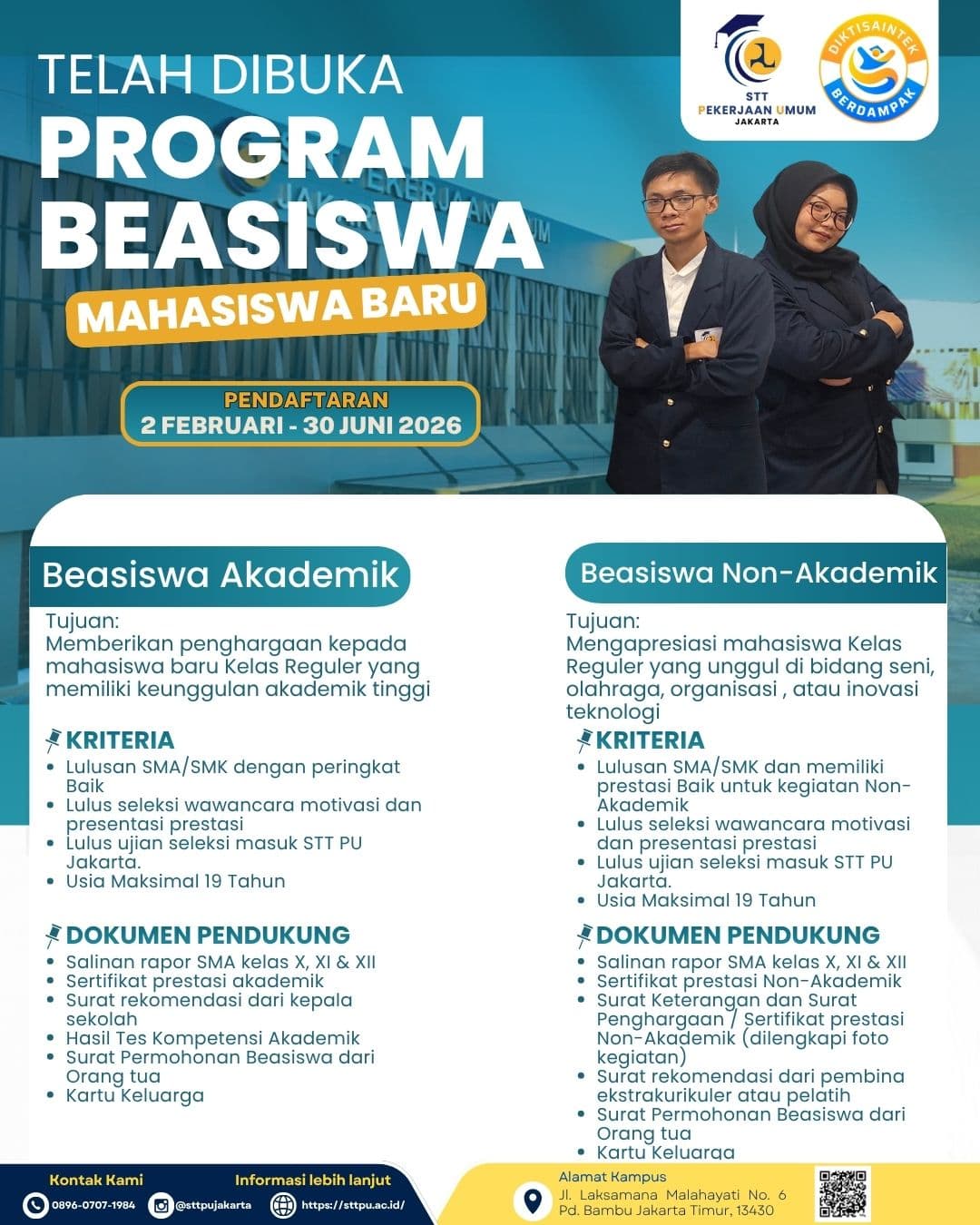 Program Beasiswa Mahasiswa Baru