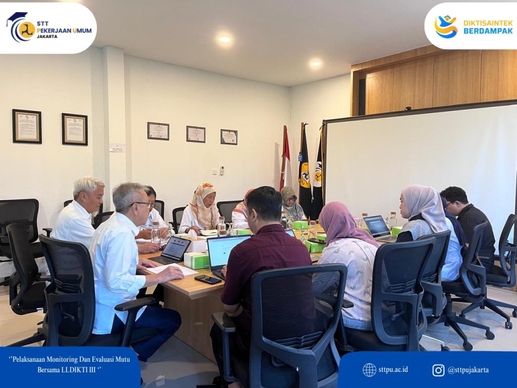 LLDIKTI Wilayah III Laksanakan Monitoring dan Evaluasi di STTPU Jakarta